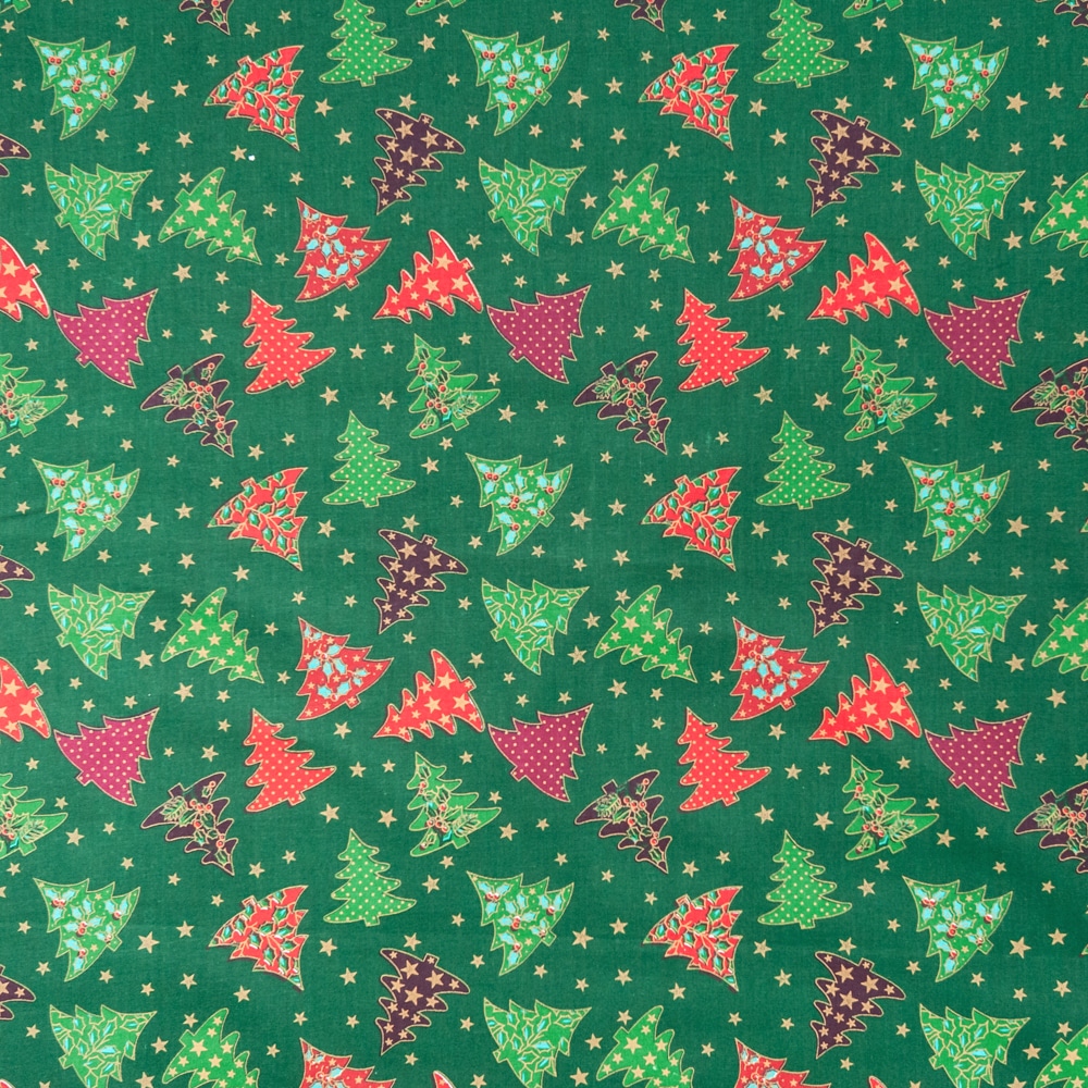 Christmas Trees Fabric