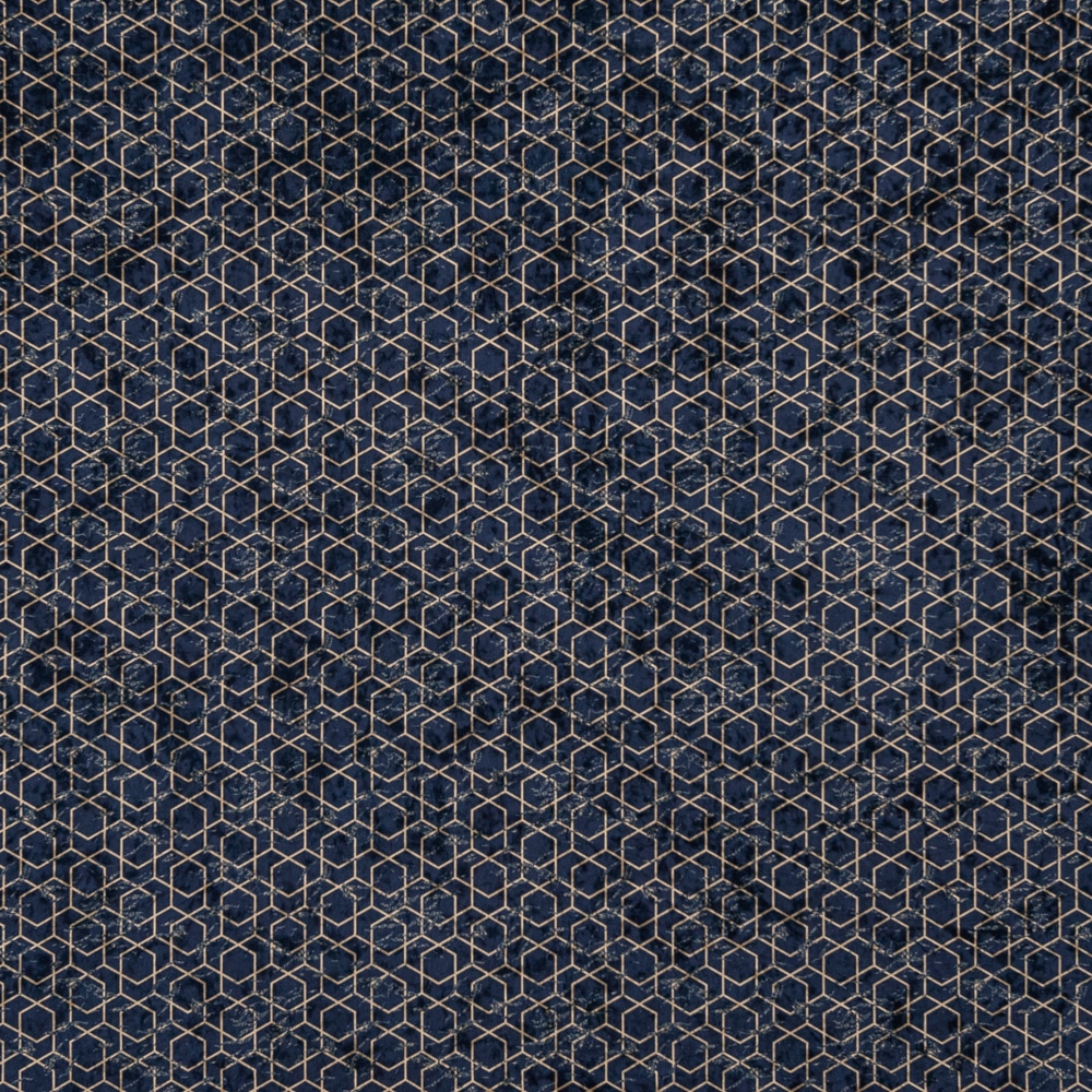 Blue Hez Fabric