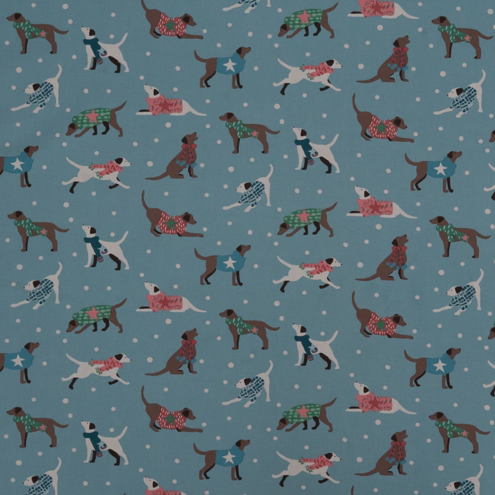 Dapper Dogs Fabric