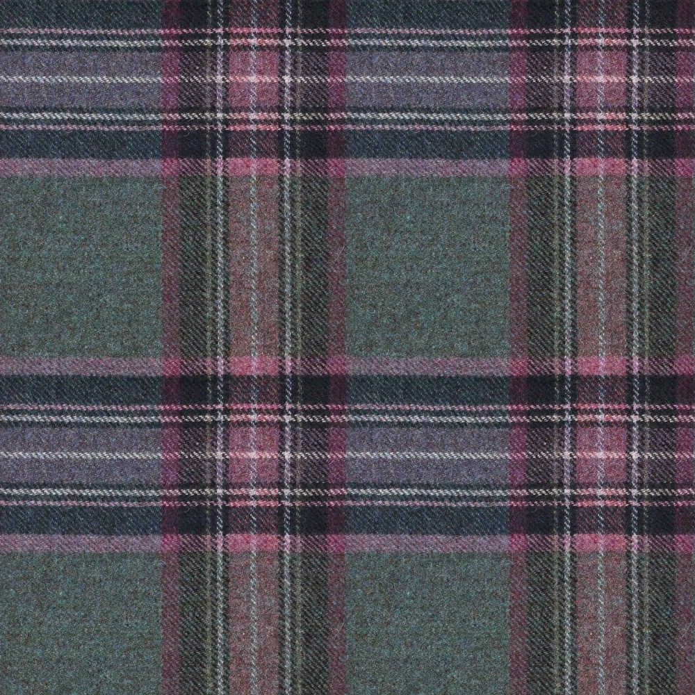 Glen Derry Teal Fabric