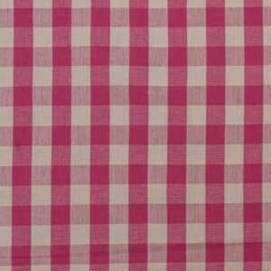 Art of the loom gingham weave candy pink CU (1 of 1)