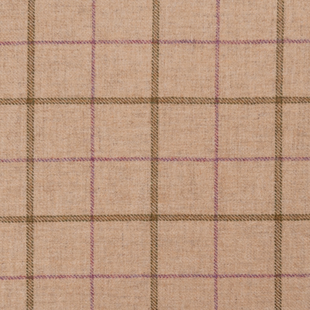 Kintyre Cassis wool fabric